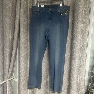 Ralph Lauren Women's Straight Leg Blue Jeans